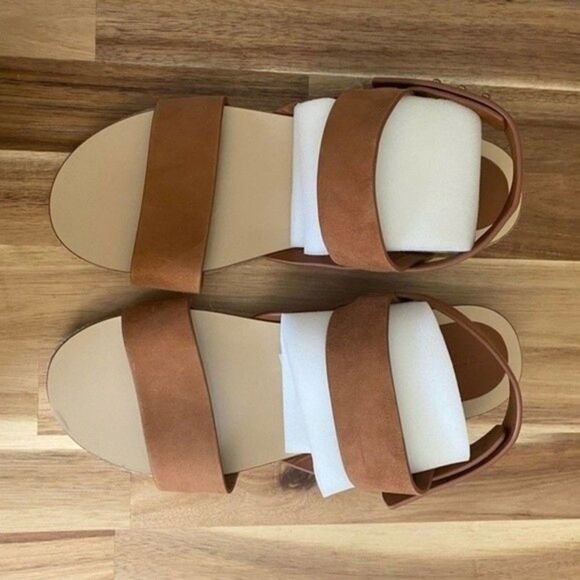 Jenni Kayne Suede Italian Leather Espadrille Sandals - Picture 4 of 9